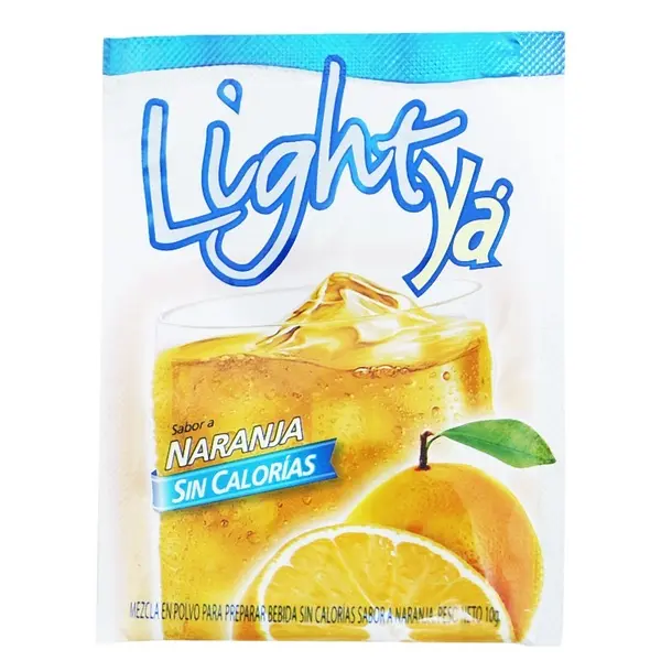 REFRESCO NARANJA LIGHTYA*10GR