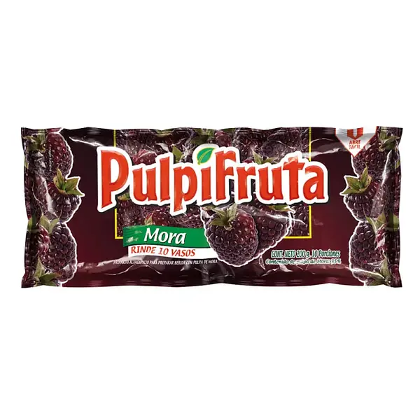 PULPA MORA PULPIFRUTA*200G