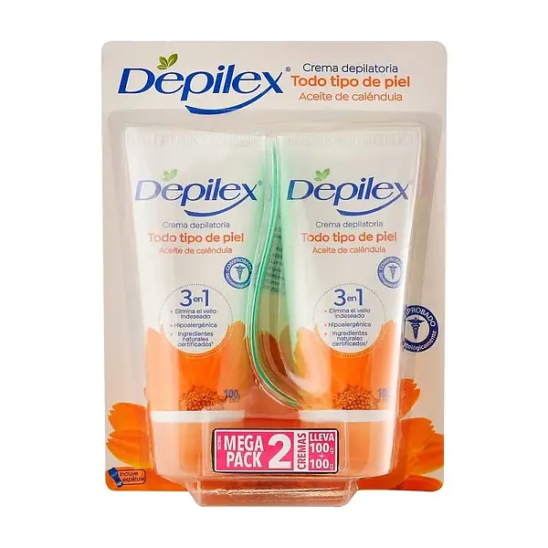 CREMA DEPILATORIA CALENDULA DEPILEX*2U