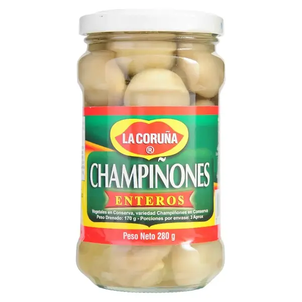 CHAMPIÑON ENTERO LA CORUÑA*280G