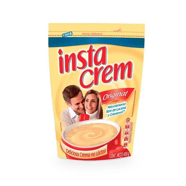 CAFÉ INSTANTANEO INSTACREM ORIGINAL*430G