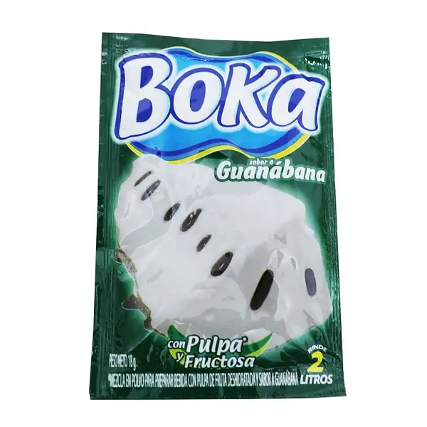 REFRESCO POLVO GUANABANA BOKA *18 GR