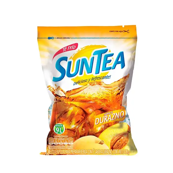 BEBIDA POLVO DURAZNO SUNTEA*436G