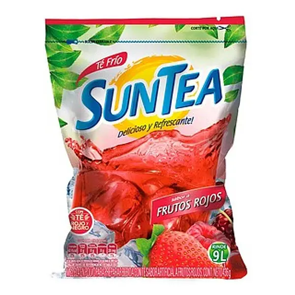 REFRESCO POLVO FRUTOS ROJOS SUNTEA*436G