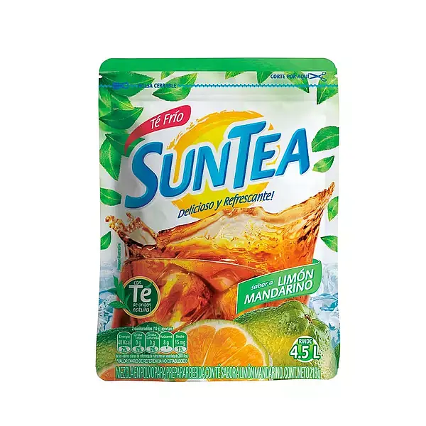 REFRESCO LIMON MANDARINA SUNTEA*218 GR