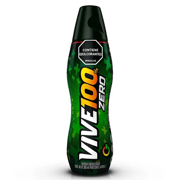 ENERGIZANTE ZERO VIVE 100 *380ML