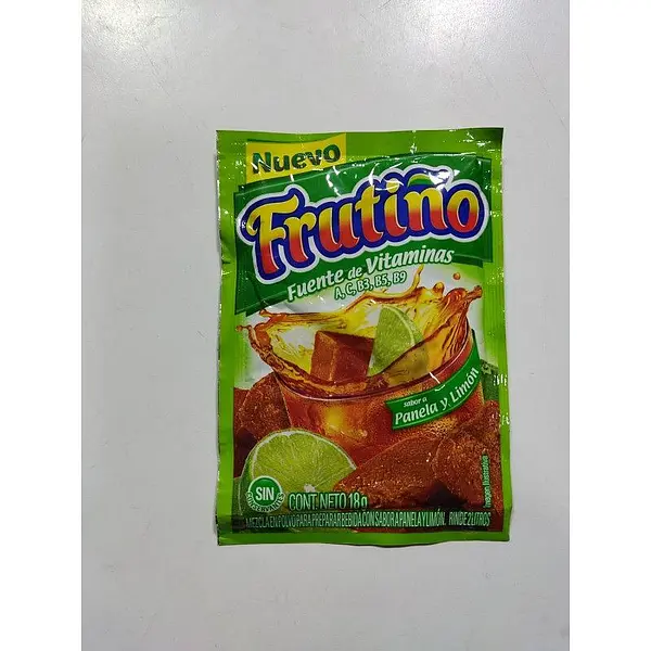 REFRESCO PANELA Y LIMON FRUTIÑO * 18G