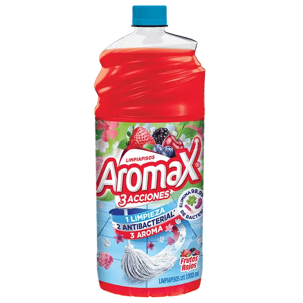 LIMPIAPISOS FRUTOS ROJOS AROMAX*1LT