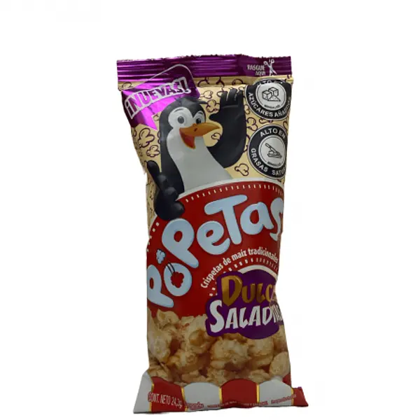 POPETAS DULCE Y SALADITAS*24.3GR