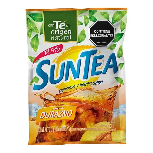 REFRESCO DURAZNO SUNTEA*12G
