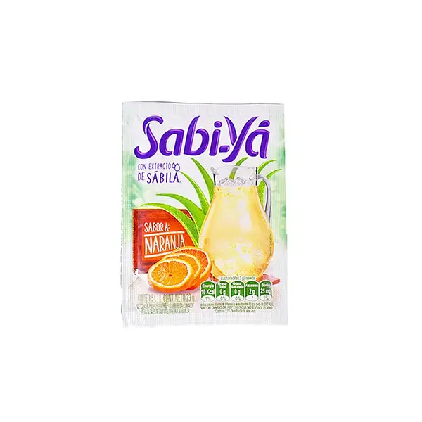 REFRESCO NARANJA SABI-YA*23GR
