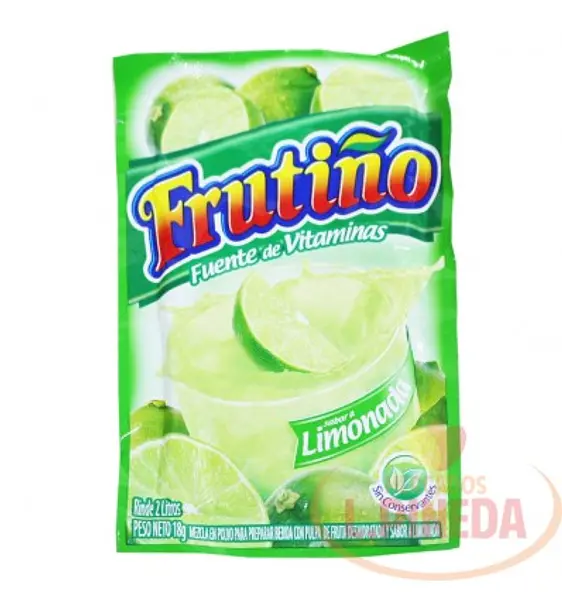 REFRESCO LIMONADA FRUTOS FRUTIÑO*18GR
