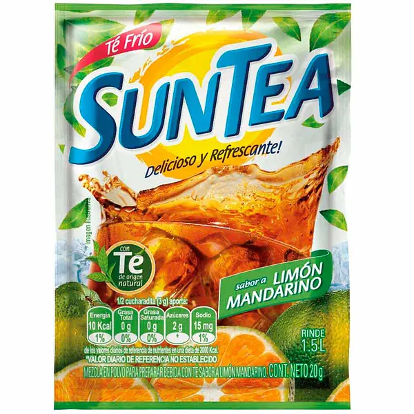 REFRESCO LIMON MANDARINA SUNTEA*1.5LT