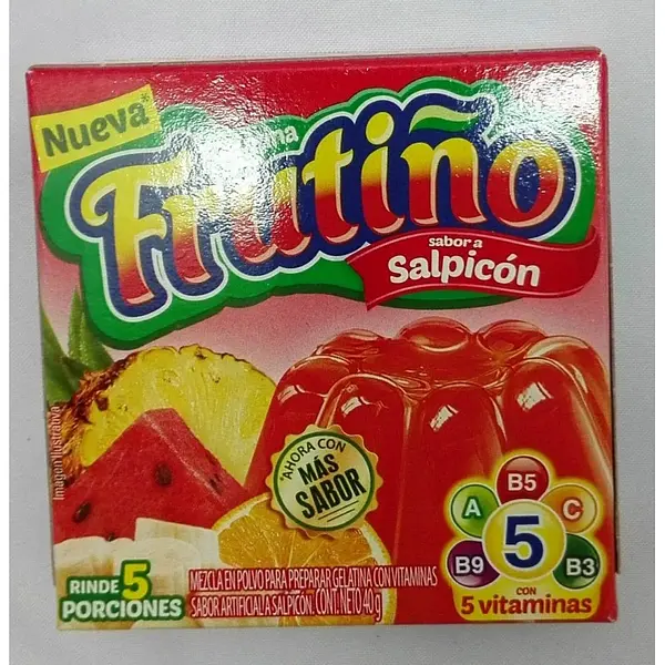 GELATINA SALPICON FRUTIÑO*40GR