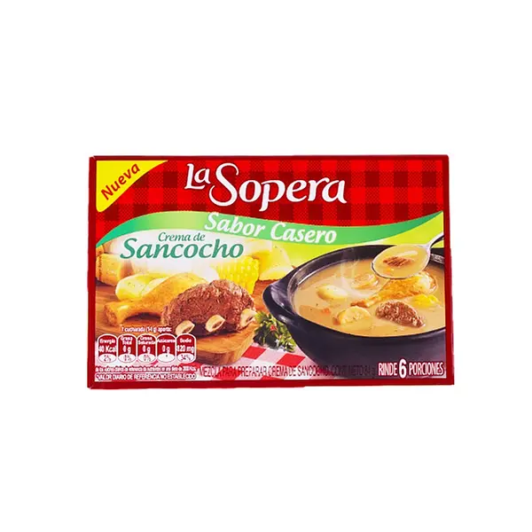 CREMA SOPA SANCOCHO LA SOPERA*6 POR