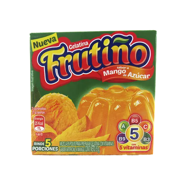 GELATINA MANGO FRUTIÑO*35G