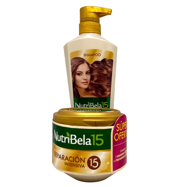 SHAMPO KIT REPARACION NUTRIBELA15*400ML