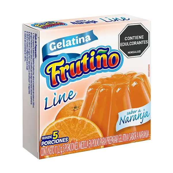 GELATINA NARANJA LIGHT FRUTIÑO*11.1G