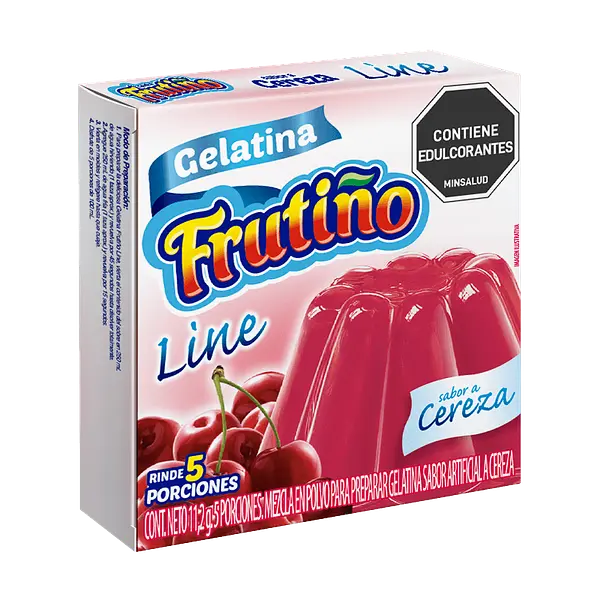 GELATINA CEREZA LIGHT FRUTIÑO*11.2GR