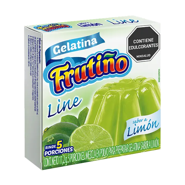 GELATINA LIMON LIGHT FRUTIÑO*11.2G