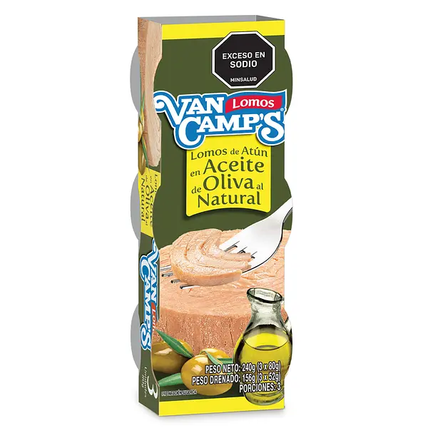 ATUN LOMITO OLIVA VANCAMPS*3U*80G