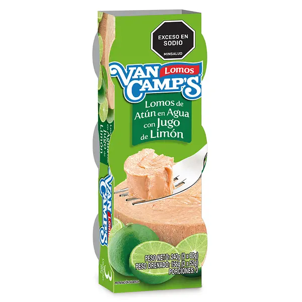 ATUN LOMITO LIMON VANCAMPS*3U*160G