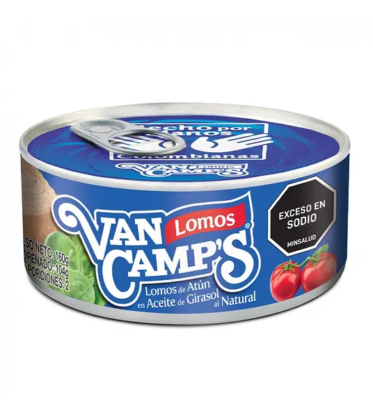 ATUN LOMITO ACEITE VANCAMPS*160G