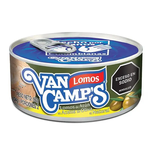 ATUN LOMITO OLIVA VAN CAMPS*160G