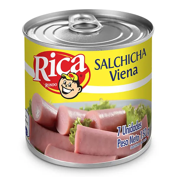 SALCHICHA VIENA RICA*150G
