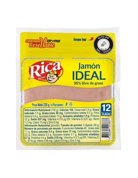JAMON CERDO RICA*230G