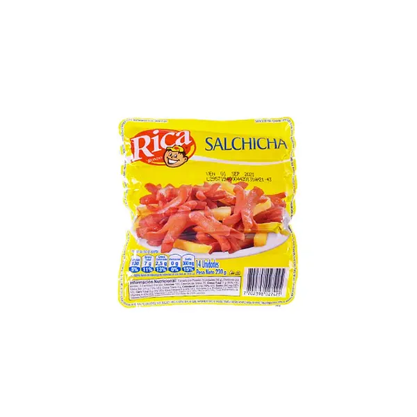 SALCHICHA RICA*14U