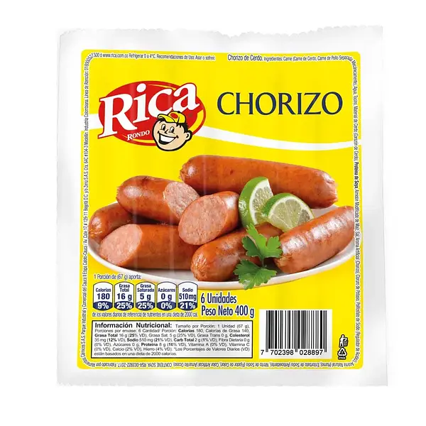 CHORIZO RICA*6U