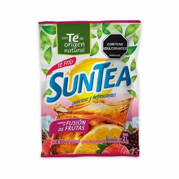 REFRESCO FUCION FRUTAS SUNTEA*12G