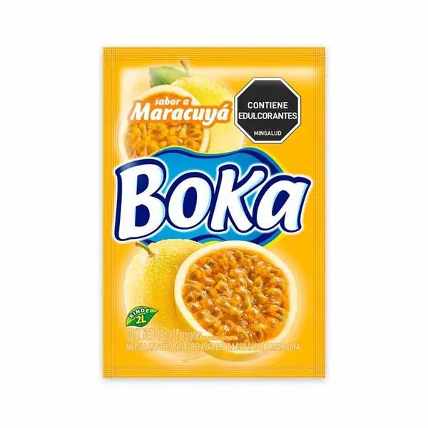 REFRESCO POLVO MARACUYA BOKA*10GR