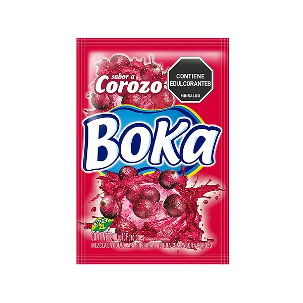 REFRESCO POLVO COROZO BOKA*10GR