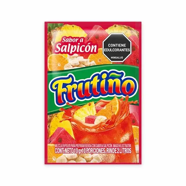 REFRESCO SALPICON FRUTIÑO*10GR