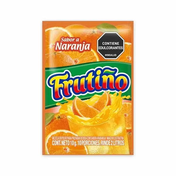 REFRESCO NARANJA FRUTIÑO*10GR