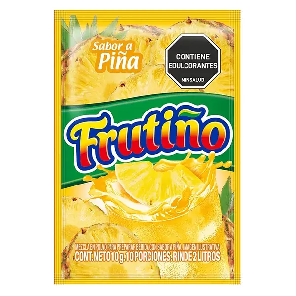 REFRESCO PIÑA FRUTIÑO *10GR