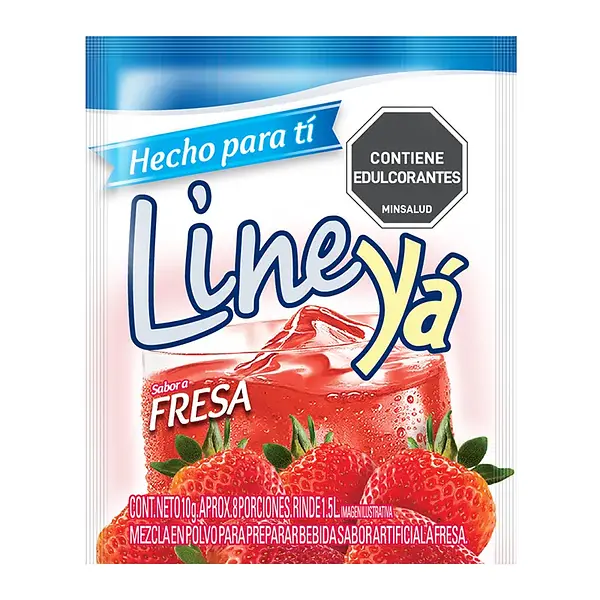 REFRESCO FRESA LIGHTYA*10GR