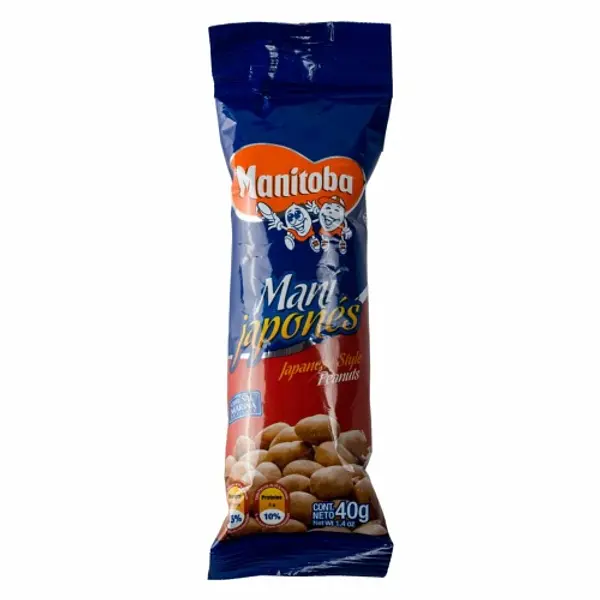 SNACK MANI JAPONESA MANITOBA *40GR