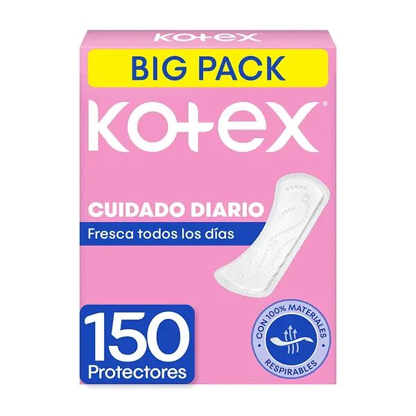 PROTECTOR DIARIO KOTEX*150U