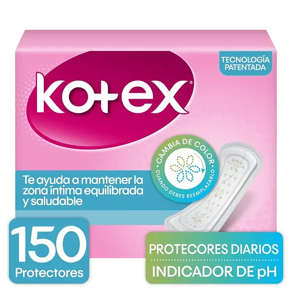 PROTECTOR DIARIO KOTEX *150 UND