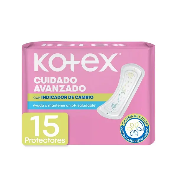 PROTECTOR DIARIO CON PH KOTEX *15 UND