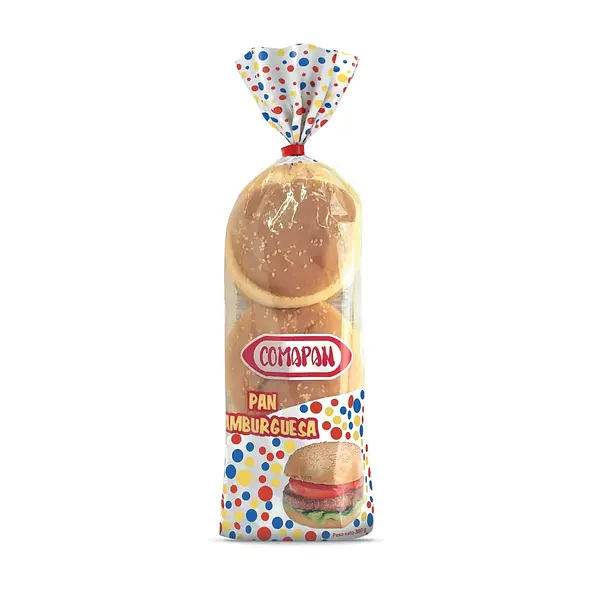 PAN HAMBURGUESA COMAPAN*380GR