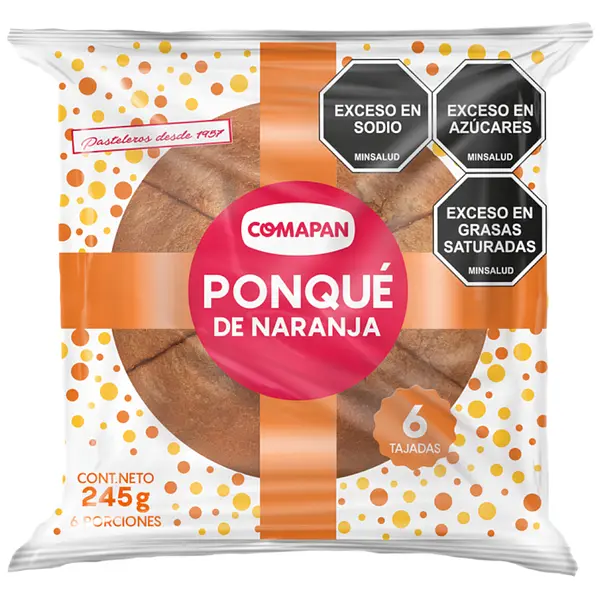 PONQUE AMAPOLA/NARANJA COMAPAN*250G