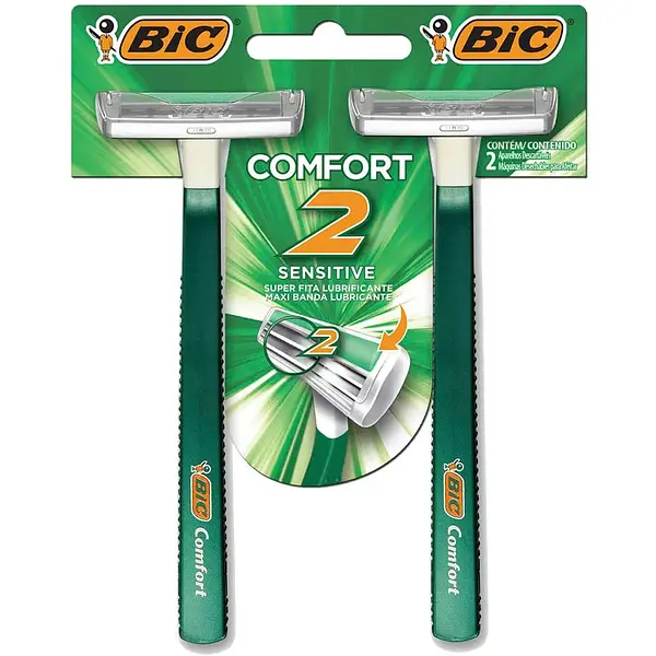 PRESTOBARBA COMFORT BIC *2 U