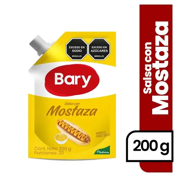 SALSA MOSTAZA BARY*200GR