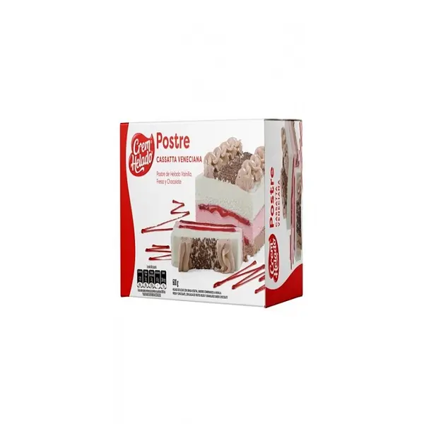 HELADO POSTRE VAINILLA CASATA*600GR