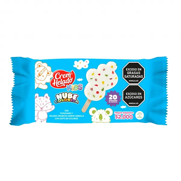 HELADO PALETA KIDS*70GR