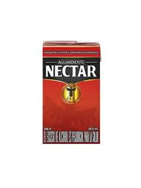 AGUARDIENTE ROJO NECTAR*250ML